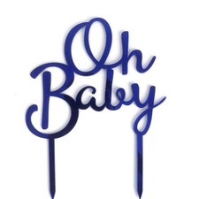 Oh Baby Cake Topper for Birthday and Baby Shower Cake Decoration Party UK Seller