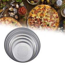 12 Inch Pizza Pan No Rough Edge Non-stick Baking Pizza Sheet Supplies Practical