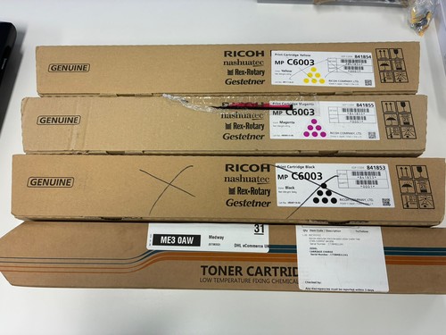 Genuine ricoh toner - x,
