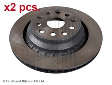 X2 PCS REAR BRAKE DISC ROTOS