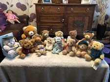 Collection Of 14 Teddy Bears
