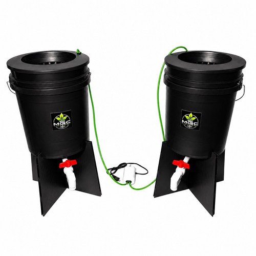 Dwc hydroponic grow buckets - grow,