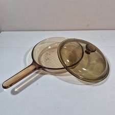 Visions  Ware 7 " Amber Glass
