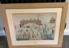 The Schoolyard by L.S. Lowry