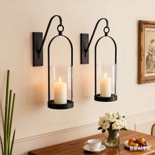 2pcs Lanterns Candle Holder