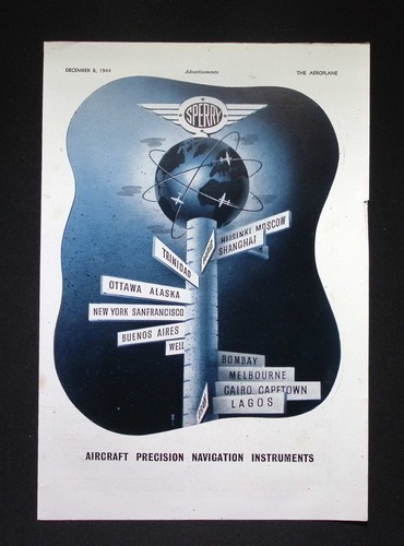 Original 1944 advert sperry - original,