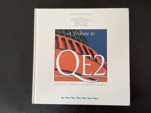 Cunard tribute to qe2 and - a,