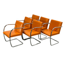 Knoll Brno Tubular Tan Orange