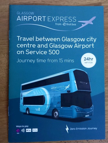 First glasgow airport - first,