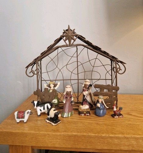 Miniature christmas nativity - miniature,