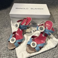 Manolo Blahnik Colosar Lino