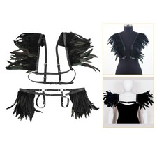 Artificial Feather Shawl Stole