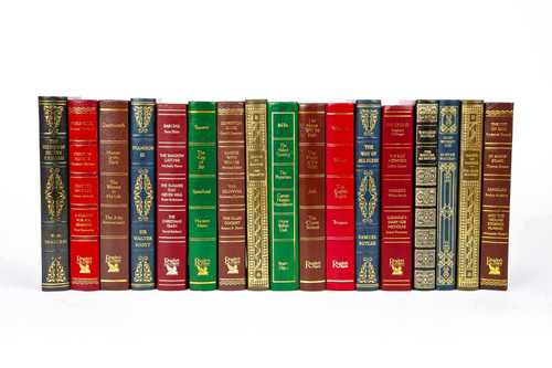 Faux leather books per - leather,
