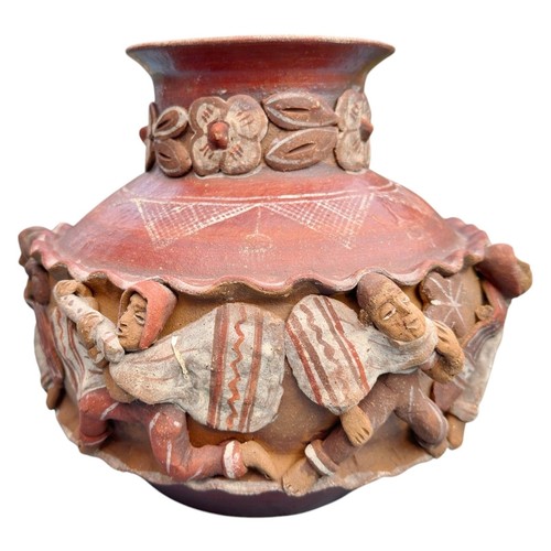 Peruvian costumbrista pottery - peruvian,
