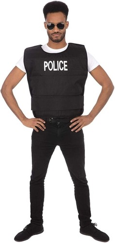Mens police vest adult - mens,