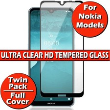 Tempered Glass Screen Protector For Nokia G10, G11, G20, G21 and X20 Full Cover