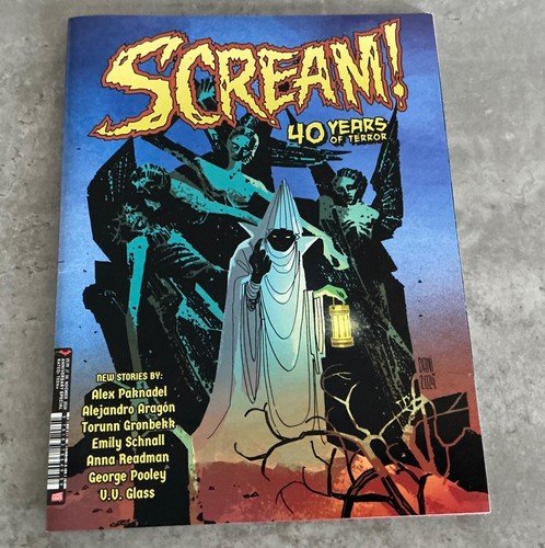 Scream comic 40 years - comic,