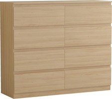 8 Drawer Chest Modern Wide