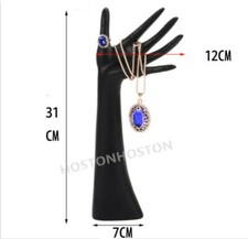 Mannequin Hand Finger Jewellery Glove Ring Bracelet Display Stand Holder