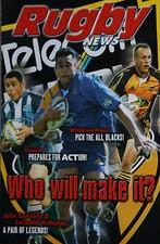 NZ RUGBY NEWS 31-11, 10 May 2000 John Connolly, Phil Waugh, Breyton Paulse