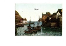 Yorkshire. Staithes. Artist -