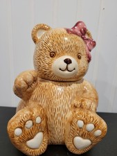 Vintage Teddy Bear Cookie Jar