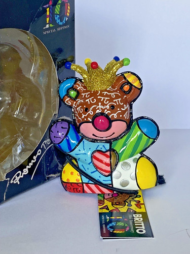 Romero britto teddy - britto, figure