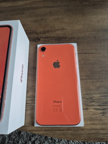 Iphone 64gb unlocked coral - xr,