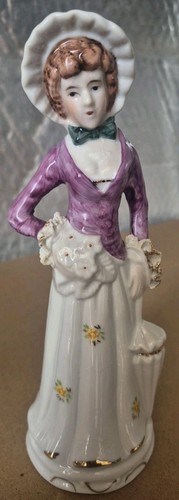 Vintage hand painted - painted, porcelain