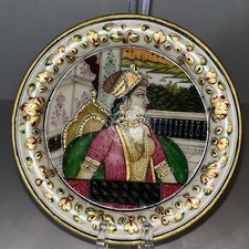 Hand painted marble - painted, mughal