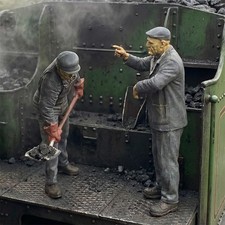 Fg50 steam locomotive crew - steam,
