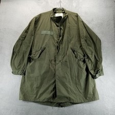 VTG US Army Coat Mens M Green