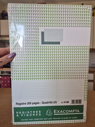 Exacompta 312e registre book - 312e,