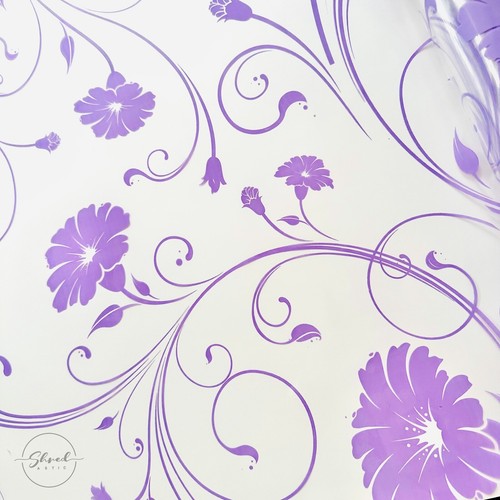 Shredastic lilac daisy - lilac,
