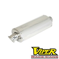Viper exhaust alloy oval - exhaust,