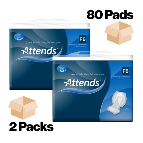 Attends incontinence pads - f6,