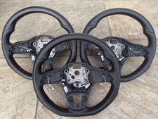 VW MK8 GOLF GTI Red Stitched Steering Wheel Ideal Caddy Conversion PQMQB Upgrade