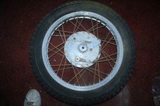 1960S MONTESA TEXAS 175? IMPLALA 250? 19 INCH FRONT WHEEL HUB ASSY SPOKES