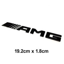 AMG BADGE EMBLEM GLOSS BLACK C