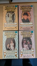 4 X Sherlock Holmes VHS