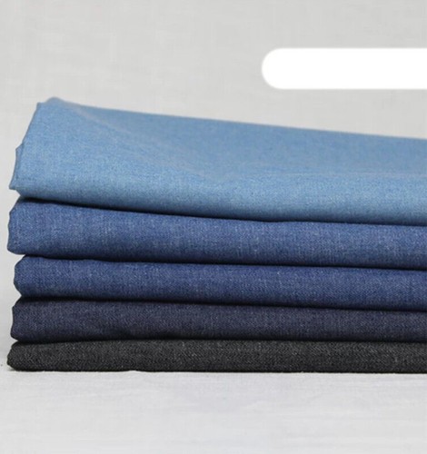 Denim 4oz plain washed - denim,