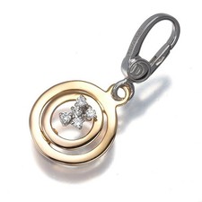 Auth DAMIANI Pendant Diamond
