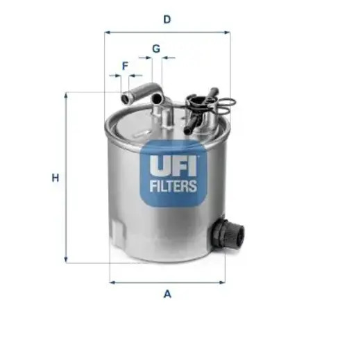 Fuel filter - filter, insert