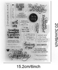 Clear Stamps Sympathy