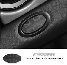 Glove box handle button - glove,