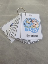 Emotions flash cards, autism
