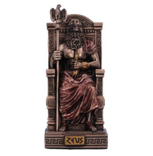 Nemesis Now ZEUS Greek God Of The Sky Mini Wicca Pagan Altar Figurine 8.5cm