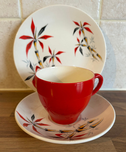 Vintage washington pottery red - washington,