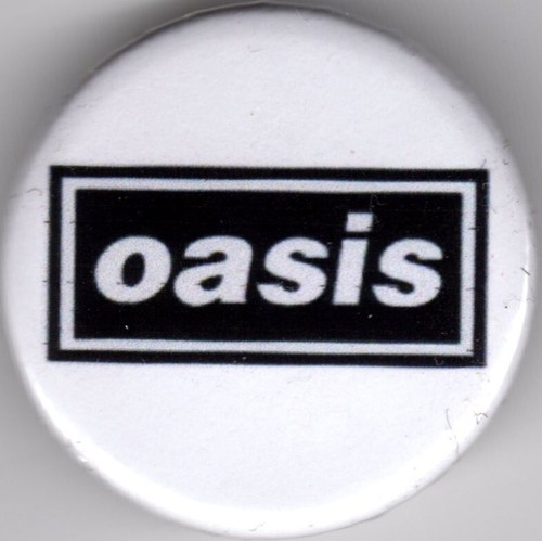 Oasis pin button - pin, badge