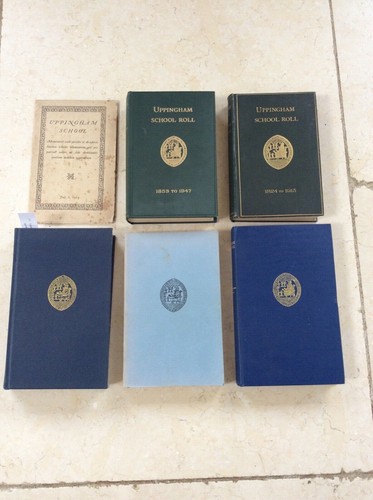 Uppingham school roll books - school,
